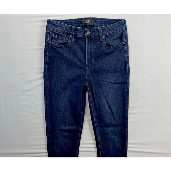 Paige Hoxton Ankle Lightweight Stretch Denim Jeans in Corsica. Women's 27, GUC! - Picture 5 of 9